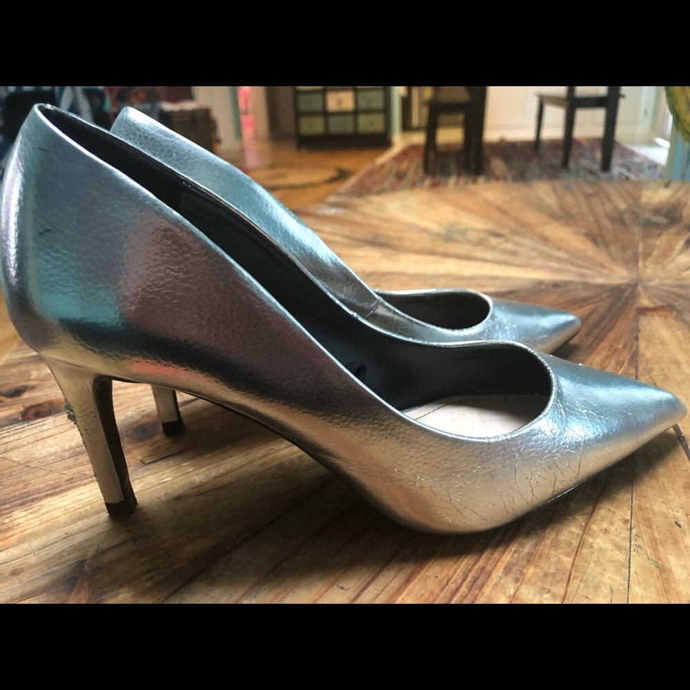 Zara Silver Shoes